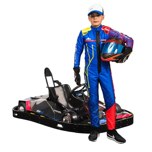 Blue Shock Race ELECTRIC RENTAL KART II