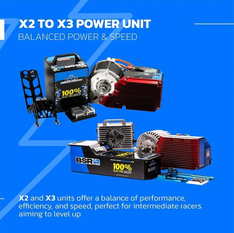 X2 to X3 Power Unit - Balanced Power & Speed
